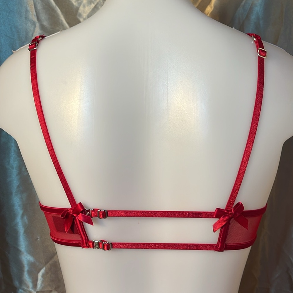 Honey Birdette Mimi Red 3 PC Set - Picture 6 of 11
